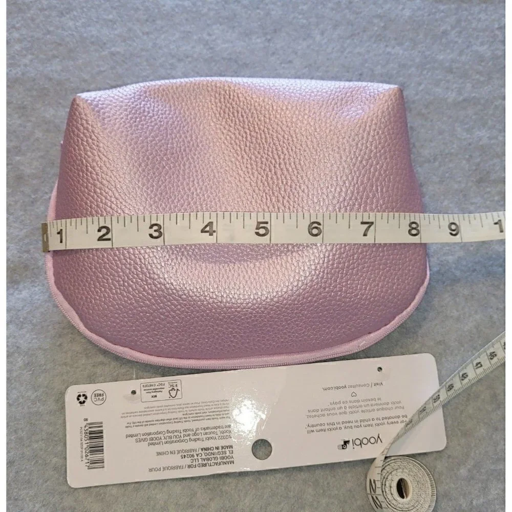 Nwt YOOBI PINK PENCIL CASE/BAG